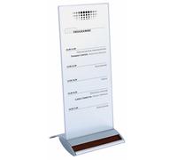 Alba SIGN1 / 3A4T - Soporte 1/3 A4, rayas gracias personalización, multicolor