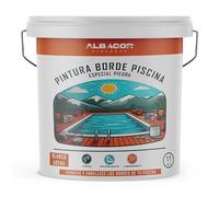 ALBACOR Pintura para bordes de piscina (Blanco Arena, 11 KIlos)
