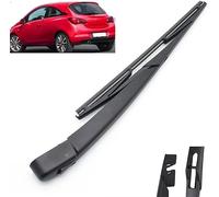 AlbaEUC Escobillas limpiaparabrisas Coche Trasero, Brazo Limpiaparabrisas Trasero + Hojas de Repuesto Conjunto Adecuado para Opel Corsa E 2014-2018
