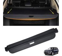 AlbaEUC Estante De Paquetes RetráCtil para BMW X5 E70 F15 2006-2008 Protector Maletero Funda Tapa Cubierta del Compartimento De Carga Persiana Enrollable Accesorios De Coche