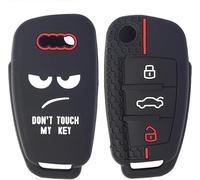 AlbaEUC Funda Llave, Carcasa Llave Apto para Audi A1 A3 A4 A6 S3 Q3 Q7 TT, Cubierta Llaves Coche