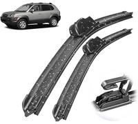 AlbaEUC Juego De Escobillas Limpiaparabrisas De Ventana Delantera para Hyundai Tucson JM 2004-2009, Escobilla Limpiaparabrisas De Coche