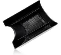 AlbaEUC Organizador de Consola Central para Skoda Citigo/Citigo-e IV 2013-2021 Caja de Almacenamiento Accesorios con Tapete Antideslizante Bandeja para reposabrazos