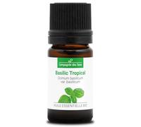ALBAHACA - 5 mL - Aceite Esencial Orgánico de Calidad Superior - 100% Puro, Natural, Quimiotipado y Certificado AB