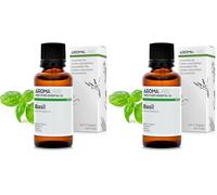 Albahaca Tropical BIO (Ocimum basilicum - QT metilchavicol) - 30 mL - Aceite Esencial Quimiotipado y Certificado AB - Digestión difícil - Aroma Labs (Paquete de 2)