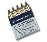 Albainox, 5 bombonas CO2, 12 gr. para Pistolas y carabinas