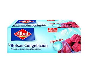 Albal - Bolsas Congelación, 3 L 40B - [Pack de 9]