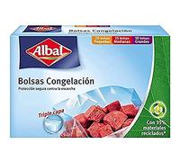 Albal - Bolsas Congelación - Triple capa - 45 bolsas - [Pack de 3]