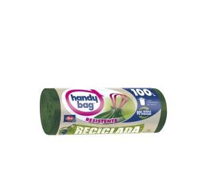 Albal Recycled Handy Bag Resistant Garbage Bag 100 Liters 10 Un