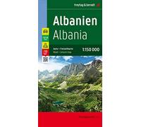 Albania 1:150000: AK 9503 (Auto karte): Mit Infoguide, Top Tips, Innenstadtplan Tirana