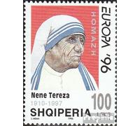 Albania 2636 (Completa.edición.) Nuevo con Goma Original ** MNH 1997 Muerte por Madre Teresa (Sellos para los coleccionistas) Cristianismo