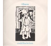 ALBANIA - COULD THIS BE LOVE 12" SINGLE UK STIFF 1982 EXTENDED VERSION B/W LITTLE BABY (BUYIT156) STICKER MARK TO FRONT OF PIC SLEEVE