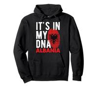 Albania Está en mi ADN Sudadera con Capucha