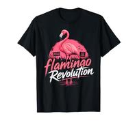 Albania Flamingo Revolución Protesta Proteger Naturaleza Albanés Camiseta