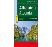 Albania-Kosovo-Montenegro 1:400 000: Road Map: AK 9501 (Auto karte)