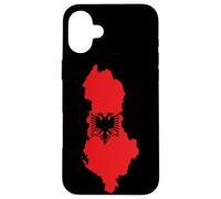 Albania Mujer Hombre Carcasa para iPhone 16 Plus