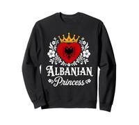 Albanian Princess Albania Flag Proud Albanian Girl Sudadera