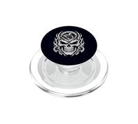 Albañil Albañil Cráneo Albañilería Trabajador de la construcción PopSockets PopGrip para MagSafe