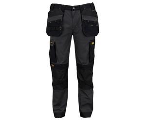 Albany Ajuste Fino Portaherramienta Trabajo Pantalones,Negro - W36" L29" - 36/29