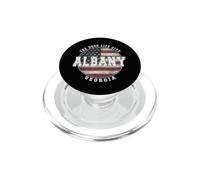 Albany Georgia, Bandera Americana Vintage PopSockets PopGrip para MagSafe
