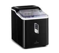 Klarstein Maquina de Hielo para Encimera, Maquina Hacer Cubitos de Hielo para Casa, Producción 12 kg., Depósito Agua Capacidad 1,5 l., Hielos Grandes y Pequeños, Ice Maker con Sistema Auto Limpieza