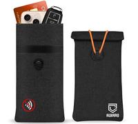 ALBARQ Funda bloqueadora de Emf de para teléfono celular de 8 x 4 pulgadas, se adapta a todos los teléfonos, funda antiescudo, 100% bolsas de tela Faraday, protección Smart Dot 5G, radiación