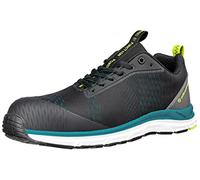 ALBATROS AER55 Impulse Low - Zapatos de Seguridad S1P ESD HRO SRC con Tapa de Fibra de Vidrio, protección contra Perforaciones, sin Metal, Antideslizante, Resistente al Calor, Unisex, Negro Azul, 37