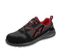 Albatros Zapatos de seguridad Clifton Low S3 SRC - Puntera fibra de vidrio sin metal - Negro Rojo 45