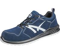 Albatros Twister DY Navy Low - Zapatos de seguridad S1P ESD SRC con puntera de fibra de vidrio, antideslizantes, sin metal, unisex, azul marino, 45 EU