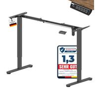Albatros UP30, Estructura de Escritorio Ajustable en Altura, eléctrica para Oficina en casa, Estructura de Mesa Estable, Trabajar de pie y Sentado, Negro