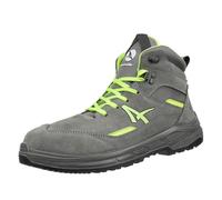 ALBATROS Vector MID S3 - Zapatos de trabajo con puntera de acero - Zapatos de seguridad para hombre y mujer - Zapatos de trabajo antideslizantes, gris, 42 EU