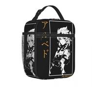 Albedo Genshin Impact Anime Bolsa de Almuerzo aislada Contenedor de Almuerzo Grande Bolsa Nevera Lonchera Tote Playa Bolsa de Comida al Aire Libre