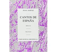 Albeniz Cantos De Espana Op.232 Complete Piano