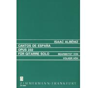 ALBENIZ - Cantos de España Op.232 para Guitarra (Hoh)