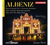 Isaac Albéniz Albéniz: Piano Concerto No. 1 'Concierto Fantastico' (CD) Album