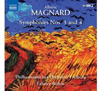 Alberic Magnard Albéric Magnard: Symphonies Nos. 3 and 4 (CD) (Importación USA)