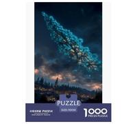 Albero Celeste Puzzles 1000 Piezas Juego De Reto Juguete Adultos Y Niños Fantasia Art Puzzle Imposible Reto Educativo Ejercicio Cerebral Regalo Decoración Hogar 70x50cm/1000pcs