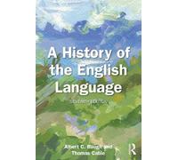 Albert C. Baugh Thoma A History of the English L (Tapa blanda) (Importación USA)