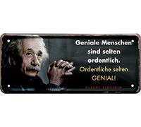 Albert Einstein 2054 - Placa Decorativa (28 x 12 cm), diseño de Hombre Genial