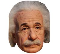 Albert Einstein Big Head. Máscara más grande que la vida.