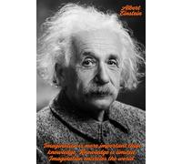 Albert Einstein - Motivational and inspirational notebook with positive affirmations; funny joke gift for the friends, coworkers, bosses and employees