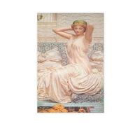 Albert Joseph Moore - Póster artístico en lienzo plateado de 1886 y arte de pared, impresión moderna para decoración de dormitorio familiar, sin marco, 60 x 90 cm