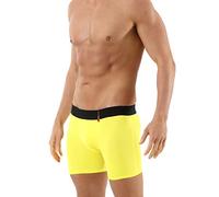 ALBERT KREUZ Calzoncillos bóxer Ajustados de Microfibra elástica, Color Amarillo 08/XXL