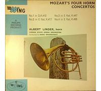 Albert Linder - Mozart's Four Horn Concertos [Vinyl]