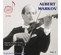 Nicolo Paganini Albert Markov: Paganini, Kreisler, Corelli, Falla, Kvernadz (CD)