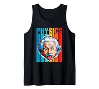 Albert Physics - Divertido Gráfico Clásico Arte Física Amante Camiseta sin Mangas