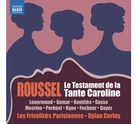 Albert Roussel Roussel: Le Testament De La Tante Caroline (CD) (Importación USA)