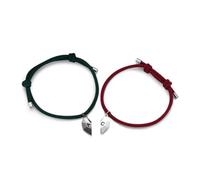 ALBERTBAND Pulseras Pareja Personalizada con Nombre Pulsera de la Amistad Acero inoxidable para Hombres, Mujeres Regalo para Novia Novio Esposa Marido (#4)