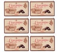 Alberti Strega Croccantino al Caffè Croccante alle nocciole e al caffè ricoperto di cioccolato fondente crujiente con avellanas y café cubierto con chocolate negro 300 g sin gluten
