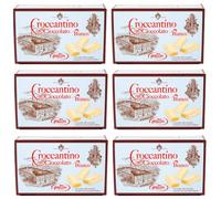 Alberti Strega Croccantino al Cioccolato Bianco Croccante alle nocciole ricoperto di cioccolato bianco crujiente con avellanas recubiertas de chocolate blanco 300 g sin gluten
